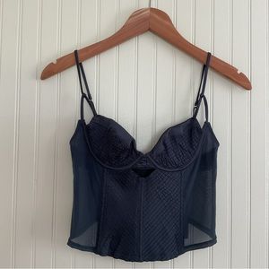Zara Mesh Bustier NWT